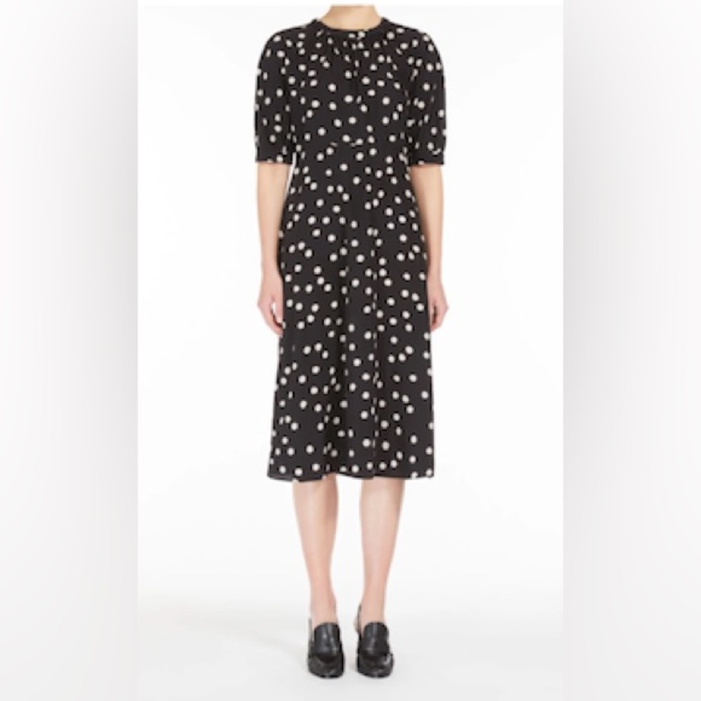 MaxMara Demetra silk midi dress